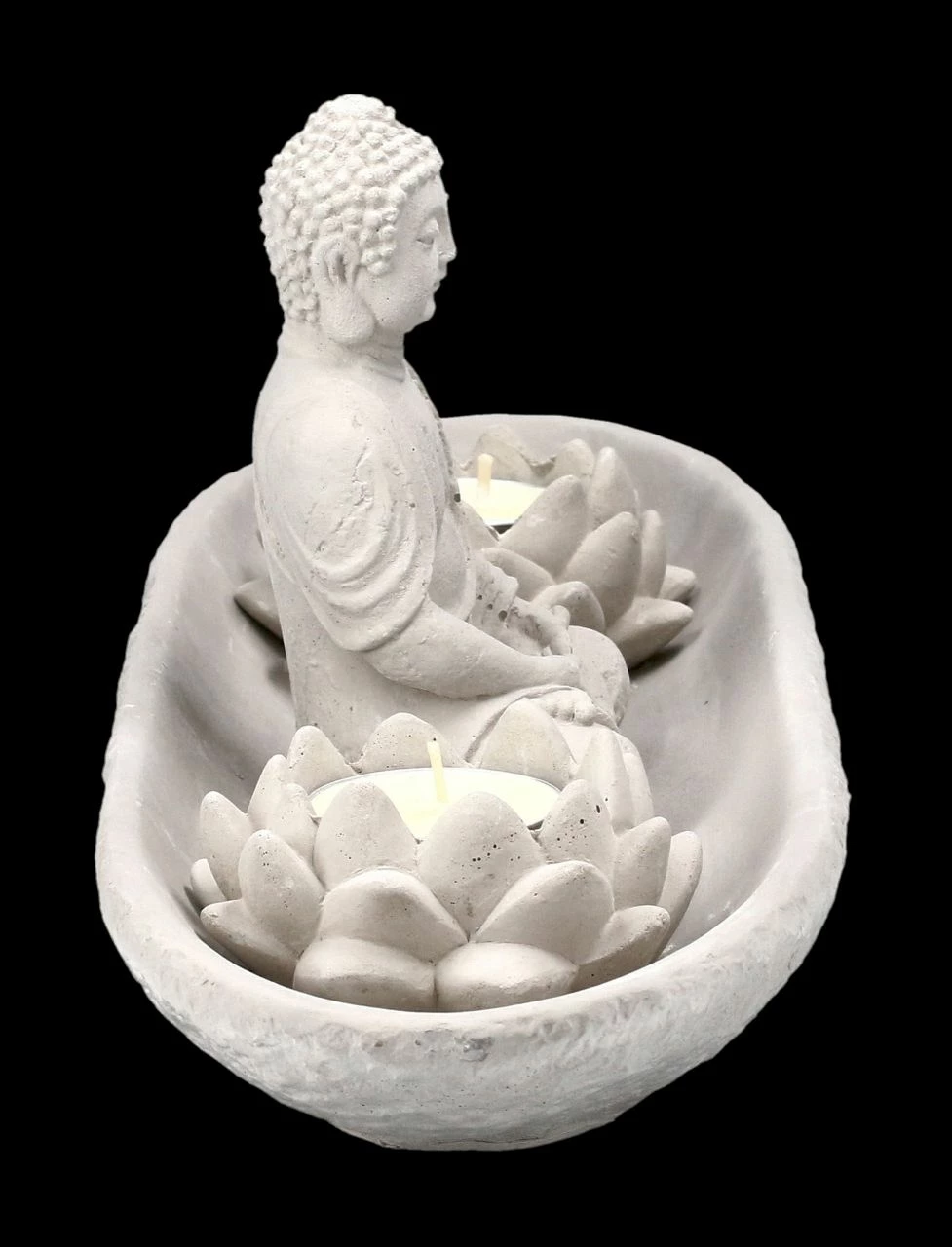 Buddha Kerzenhalter Für 2 Teelichter 7 Buddha Kerzenhalter Für 2 Teelichter – Bild 5