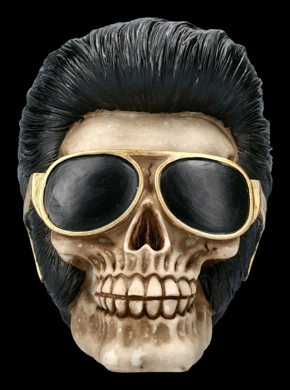 Totenkopf Figur - Uh Huh The King 4 Totenkopf Figur - Uh Huh The King – Bild 2