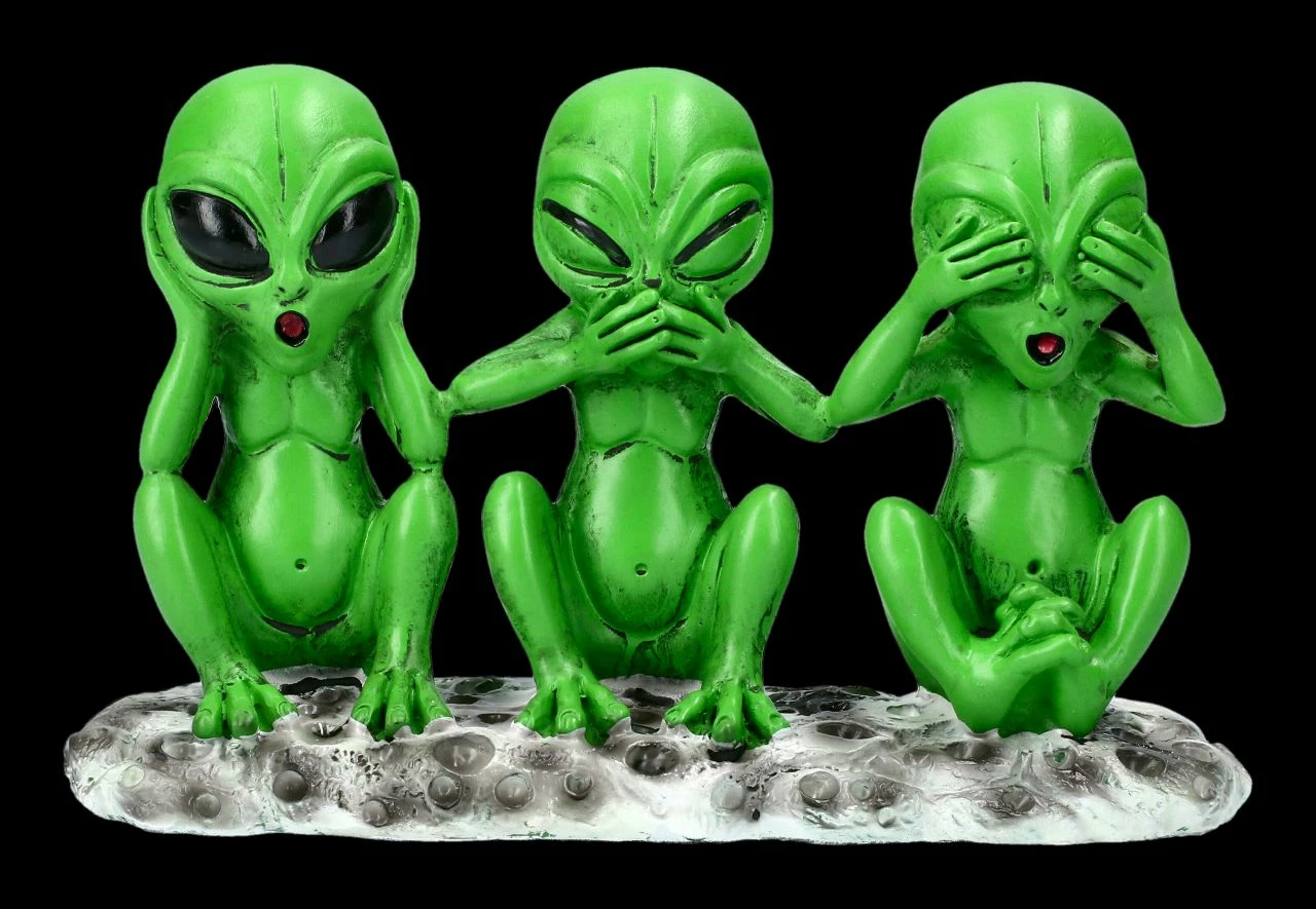 Alien Figur - Nichts Böses Marsmännchen 3 Alien Figur - Nichts Böses Marsmännchen