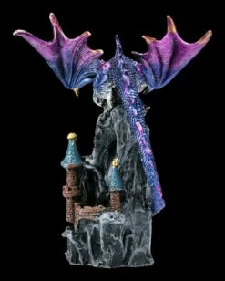 Drachen Figur Auf Burg - Blauer Terror 12 Drachen Figur Auf Burg - Blauer Terror -FIGUREN Verkäufe 2D FS22830 Drachen Figur auf Burg Blauer Terror 2 1280x1280