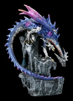 Drachen Figur Auf Burg - Blauer Terror 13 Drachen Figur Auf Burg - Blauer Terror -FIGUREN Verkäufe 2D FS22830 Drachen Figur auf Burg Blauer Terror 3 1280x1280