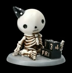 Skelett Figur - Lucky Hat Geburstag