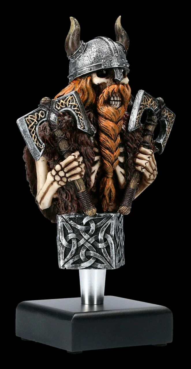 Bierhahngriff - Skelett Wikinger 4 Bierhahngriff - Skelett Wikinger – Bild 2