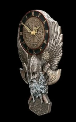 Wanduhr Wikinger - Vegvisir -FIGUREN Verkäufe 2D FS22859 Wanduhr Wikinger Vegvisir 4 1280x1280