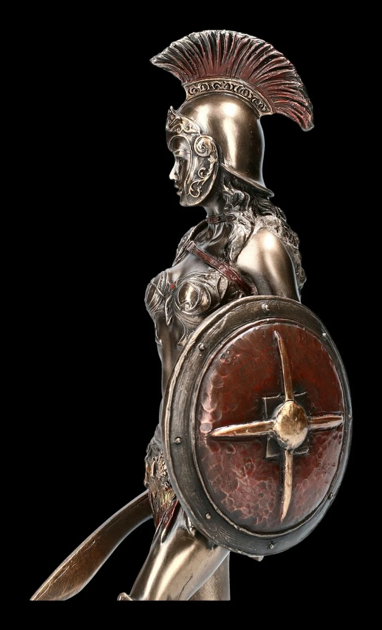 Kriegerin Figur - Amazone Mit Schwert Und Schild 10 Kriegerin Figur - Amazone Mit Schwert Und Schild – Bild 8