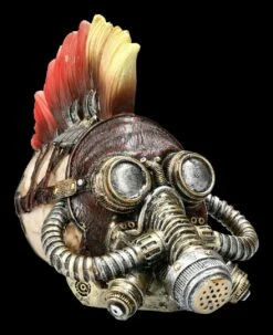 Totenkopf - Steampunk Fury Max Mit Gasmaske