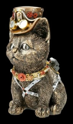 Katzen Figur - Steampunk Kitty Mit Zylinder 14 Katzen Figur - Steampunk Kitty Mit Zylinder -FIGUREN Verkäufe 2D FS22916 Katzen Figur Steampunk Kitty mit Zylinder 8 1280x1280