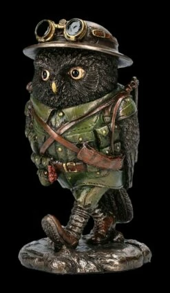 Eulen Figur Military - Oscar Whiskey Lima