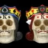 Totenköpfe 4er Set - Poker Könige 2 Totenköpfe 4er Set - Poker Könige -FIGUREN Verkäufe 2D FS23020 Totenkopfe 4er Set Poker Konige 5 1280x1280