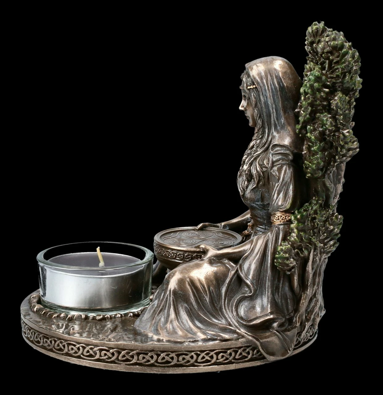 Teelichthalter - Keltische Göttin Danu 6 Teelichthalter - Keltische Göttin Danu – Bild 4