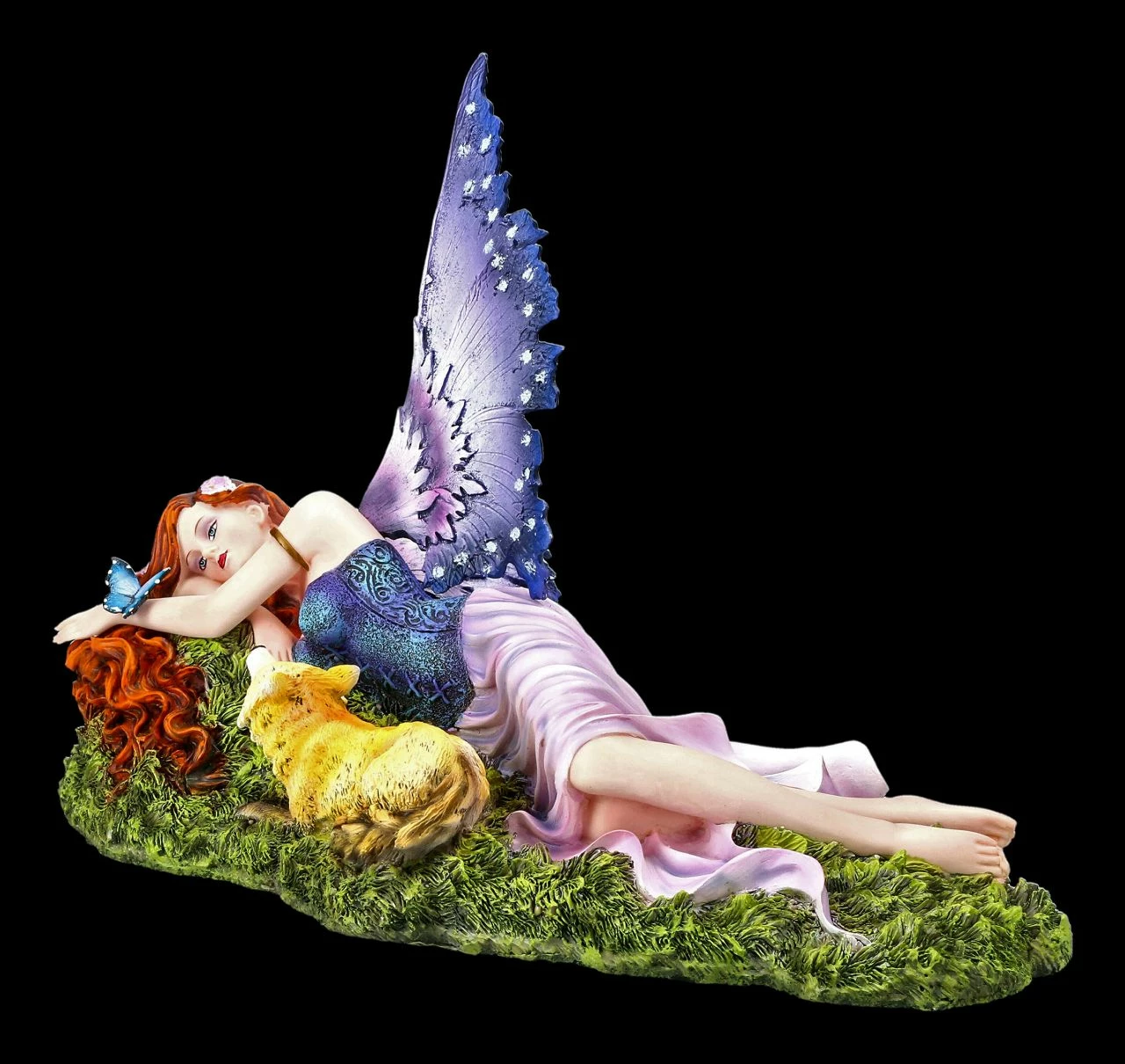 Elfen Figur - Foxy Liegend Mit Fuchs 8 Elfen Figur - Foxy Liegend Mit Fuchs – Bild 6