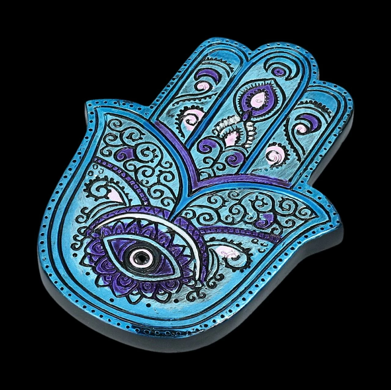 Räucherstäbchenhalter - Hamsa Gelassenheit 9 Räucherstäbchenhalter - Hamsa Gelassenheit – Bild 7
