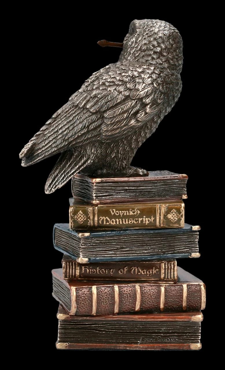 Eulen Figur Mit Zauberstab - Spellcraft 6 Eulen Figur Mit Zauberstab - Spellcraft – Bild 4