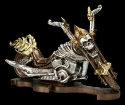 Skelett Motorrad Dekofigur - Pedal To The Metal