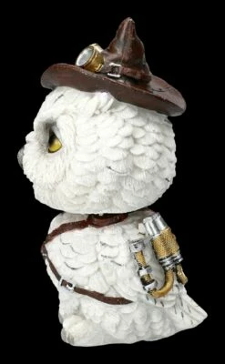 Eulen Figur Steampunk - Feathered Inventor -FIGUREN Verkäufe 2D FS23103 Eulen Figur Steampunk Feathered Inventor 2 1280x1280