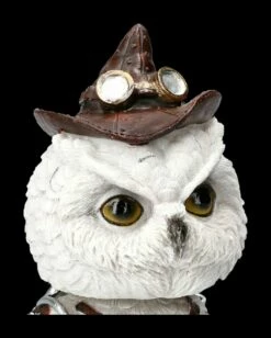 Eulen Figur Steampunk - Feathered Inventor -FIGUREN Verkäufe 2D FS23103 Eulen Figur Steampunk Feathered Inventor 7 1280x1280