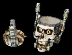 Totenkopf Steampunk Schatulle - Metal Head 12 Totenkopf Steampunk Schatulle - Metal Head -FIGUREN Verkäufe 2D FS23104 Totenkopf Steampunk Metal Head 10 1280x1280