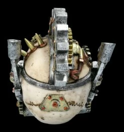 Totenkopf Steampunk Schatulle - Metal Head 14 Totenkopf Steampunk Schatulle - Metal Head -FIGUREN Verkäufe 2D FS23104 Totenkopf Steampunk Metal Head 5 1280x1280