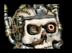 Totenkopf Steampunk Schatulle - Metal Head 17 Totenkopf Steampunk Schatulle - Metal Head -FIGUREN Verkäufe 2D FS23104 Totenkopf Steampunk Metal Head 9 1280x1280