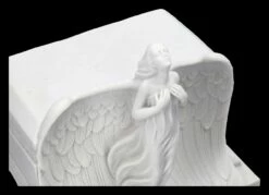 Tier Urne Weiß - Engel Steigt Empor -FIGUREN Verkäufe 2D FS23144 Tier Urne weiss Engel steigt empor 14 1280x1280