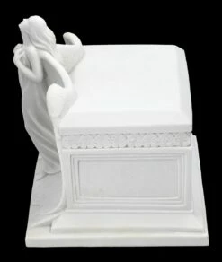 Tier Urne Weiß - Engel Steigt Empor -FIGUREN Verkäufe 2D FS23144 Tier Urne weiss Engel steigt empor 9 1280x1280