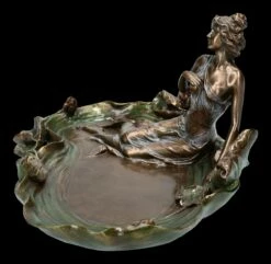 Art Nouveau Schale Mit Nymphe -FIGUREN Verkäufe 2D FS23163 Art Nouveau Schale mit Nymphe 2 1280x1280
