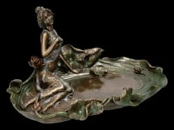 Art Nouveau Schale Mit Nymphe -FIGUREN Verkäufe 2D FS23163 Art Nouveau Schale mit Nymphe 5 1280x1280