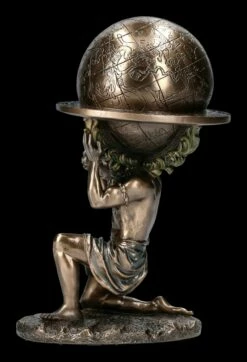 Atlas Figur - Kniend Trägt Welt Auf Schultern -FIGUREN Verkäufe 2D FS23164 Atlas Figur Kniend tragt Welt auf Schultern 9 1280x1280