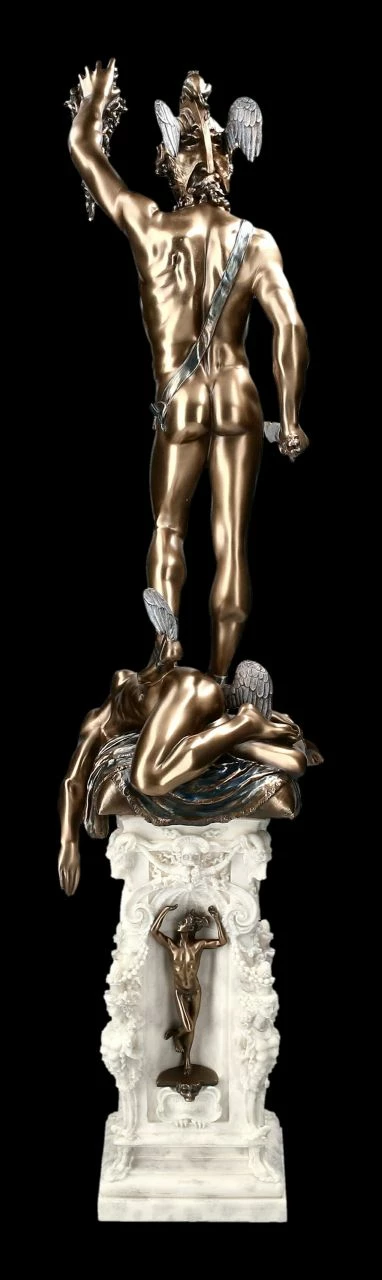 Perseus Figur Auf Säule Mit Medusenhaupt XL 6 Perseus Figur Auf Säule Mit Medusenhaupt XL – Bild 4