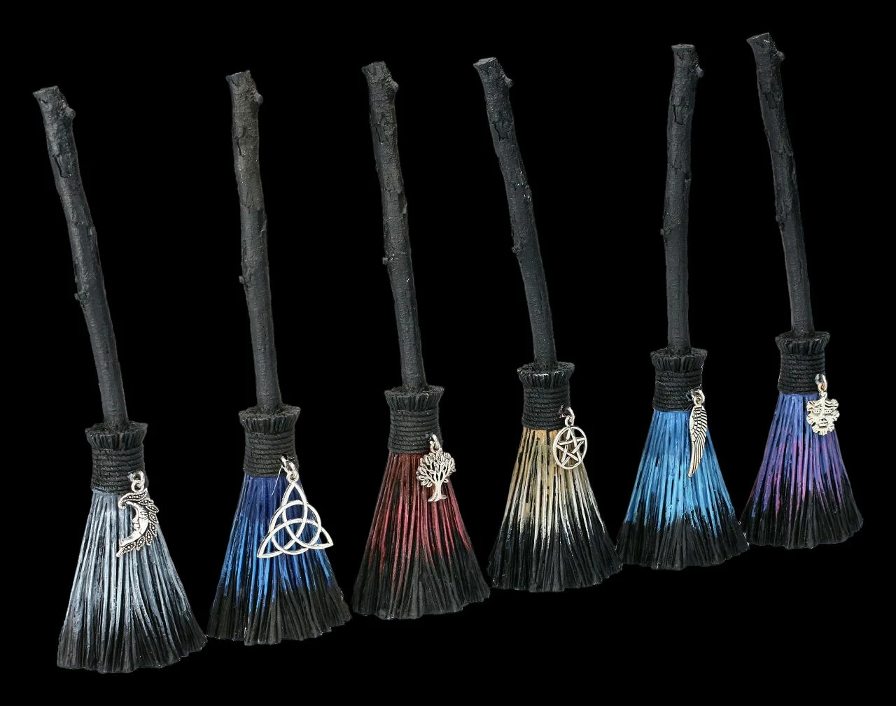 Hexenbesen 6er Set - Positive Energie 5 Hexenbesen 6er Set - Positive Energie – Bild 3