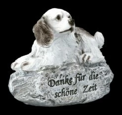 Gedenkfigur Hund - Danke Für Die Schöne Zeit -FIGUREN Verkäufe 2D FS23225 Gedenkfigur Hund Danke f r die sch ne Zeit 6 1280x1280