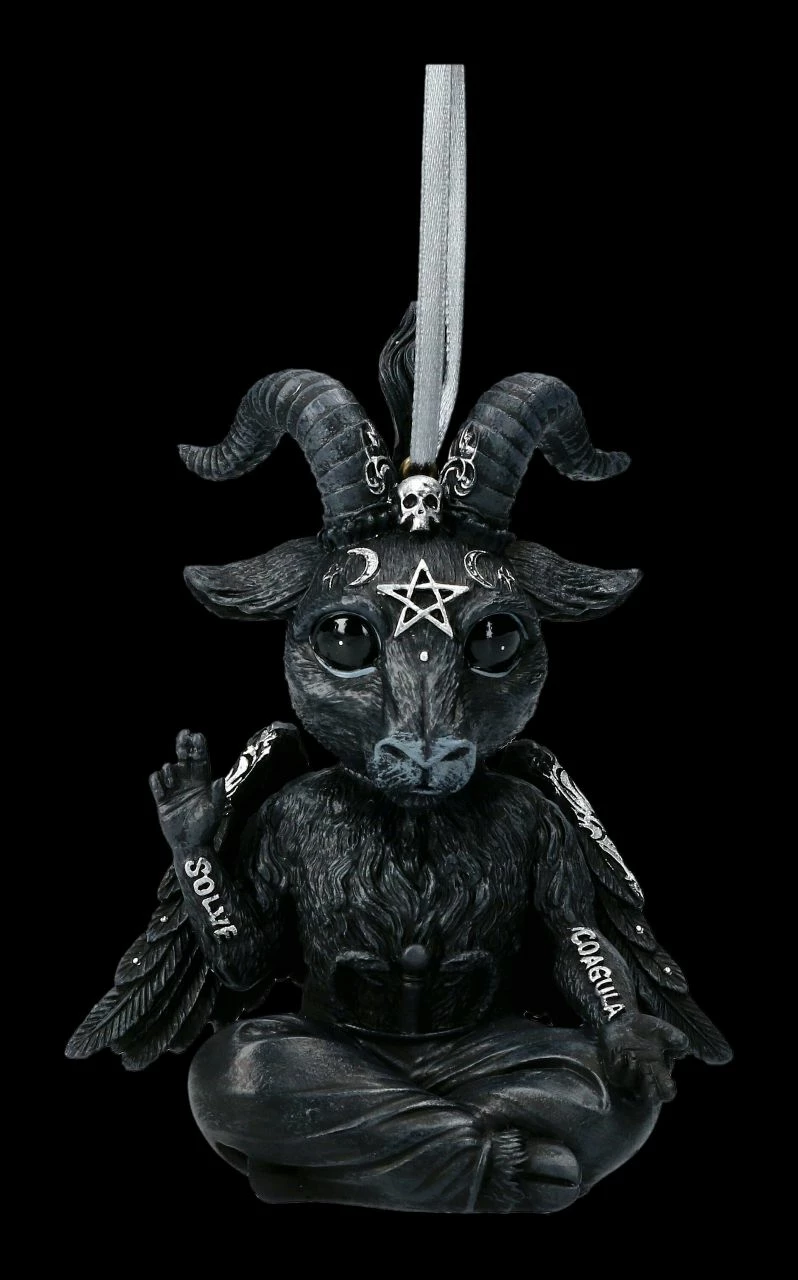 NEMESIS NOW Christbaumschmuck - Baphomet Baphoboo 4 NEMESIS NOW Christbaumschmuck - Baphomet Baphoboo – Bild 2