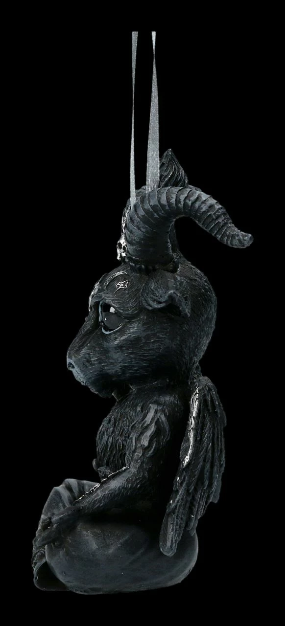 NEMESIS NOW Christbaumschmuck - Baphomet Baphoboo 6 NEMESIS NOW Christbaumschmuck - Baphomet Baphoboo – Bild 4