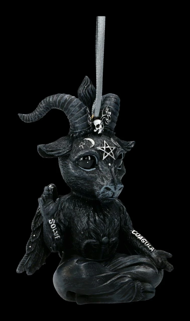 NEMESIS NOW Christbaumschmuck - Baphomet Baphoboo 9 NEMESIS NOW Christbaumschmuck - Baphomet Baphoboo – Bild 7