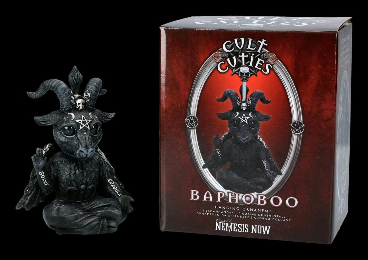 NEMESIS NOW Christbaumschmuck - Baphomet Baphoboo 5 NEMESIS NOW Christbaumschmuck - Baphomet Baphoboo – Bild 3