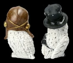 Schneeeulen Figuren Set - Fliegerhaube & Zylinder 12 Schneeeulen Figuren Set - Fliegerhaube & Zylinder -FIGUREN Verkäufe 2D FS23279 SChneeeulen Figuren Set Flliegerhaube und Zylinder 3 1280x1280