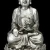 Buddha Figur Silberfarben Auf Lotus -FIGUREN Verkäufe 2D FS23283 Buddha Figur silberfarben auf Lotus 1 1280x1280