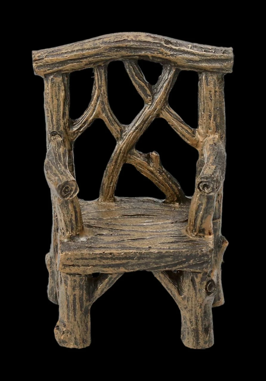 Elfen Gartendeko - Bank Und Stuhl 8 Elfen Gartendeko - Bank Und Stuhl – Bild 6