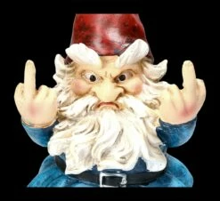 Gartenzwerg Figur Zeigt Mittelfinger -FIGUREN Verkäufe 2D FS23300 Gartenzwerg zeigt Mittelfinger 8 1280x1280