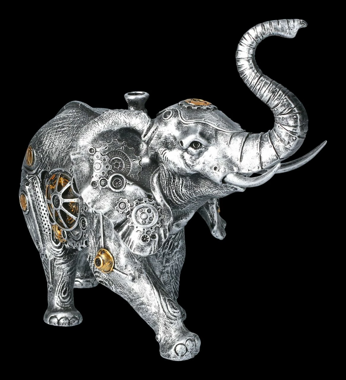 Elefanten Figur Im Steampunk Design 6 Elefanten Figur Im Steampunk Design – Bild 4