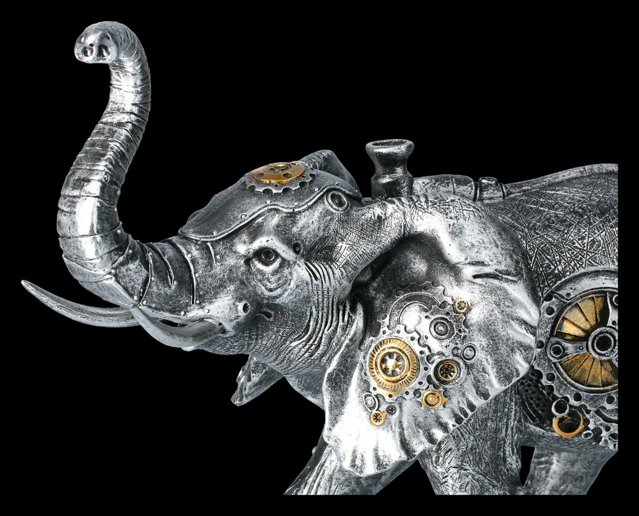 Elefanten Figur Im Steampunk Design 9 Elefanten Figur Im Steampunk Design – Bild 7