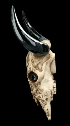 Wandrelief Stier Schädel - Drachenmotiv Groß 13 Wandrelief Stier Schädel - Drachenmotiv Groß -FIGUREN Verkäufe 2D FS23374 Wandrelief Stier Schadel Drachenmotiv gross 5 1280x1280
