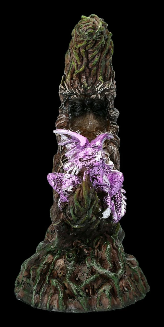 Drachen Figur Schläft Auf Mond - Amethyst Slumber LED 6 Drachen Figur Schläft Auf Mond - Amethyst Slumber LED – Bild 4