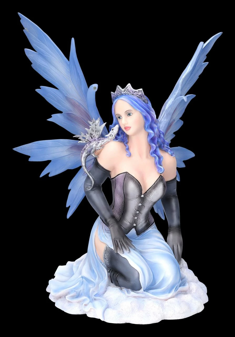 Elfenfigur - Himmlische Vanda Mit Kleinem Drachen 8 Elfenfigur - Himmlische Vanda Mit Kleinem Drachen – Bild 6