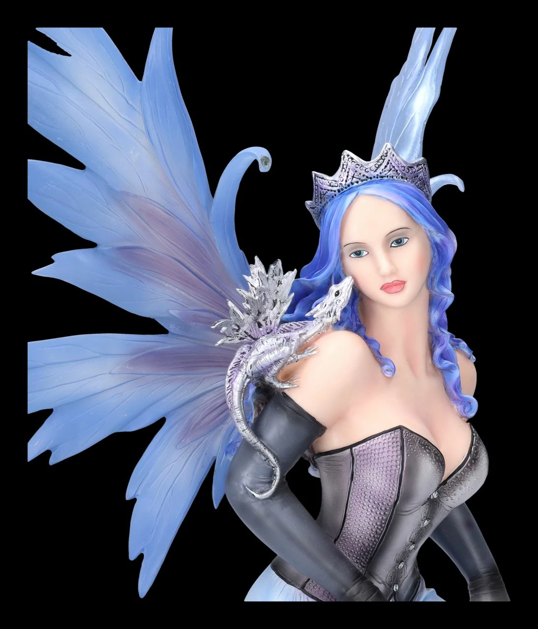 Elfenfigur - Himmlische Vanda Mit Kleinem Drachen 10 Elfenfigur - Himmlische Vanda Mit Kleinem Drachen – Bild 8