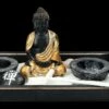 Buddha Figur Mit Zen Garten Schwarz-gold -FIGUREN Verkäufe 2D FS23528 Buddha Figur mit Zen Garten schwarz gold 4 1280x1280