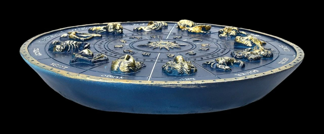 Räucherstäbchenhalter - Tierkreiszeichen Gold 6 Räucherstäbchenhalter - Tierkreiszeichen Gold – Bild 4