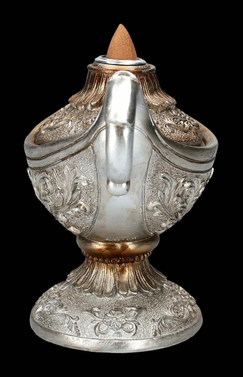 Backflow Räucherhalter - Dschinn Wunderlampe 8 Backflow Räucherhalter - Dschinn Wunderlampe – Bild 6