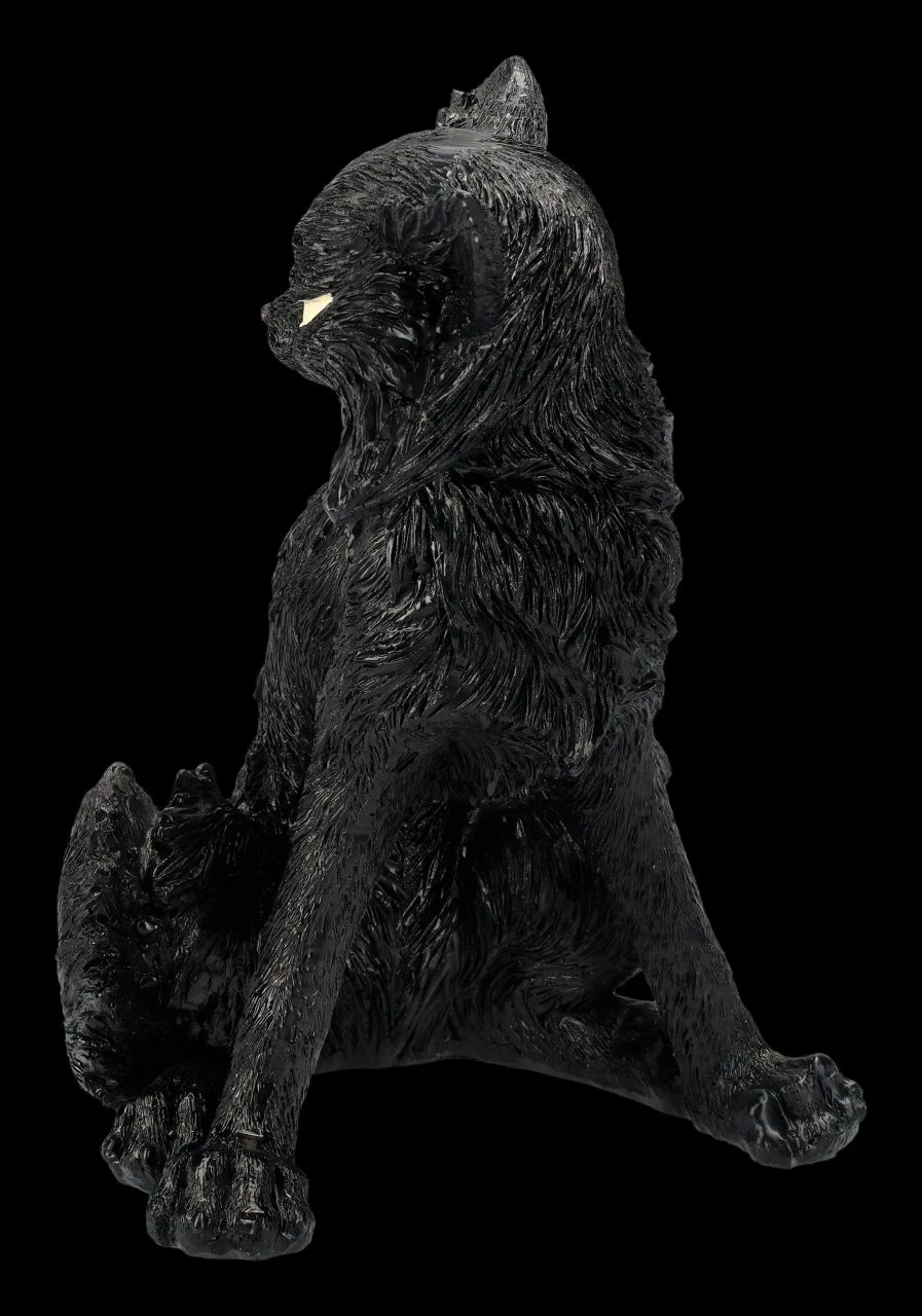 Schwarze Katzen Figur - Salem Klein 6 Schwarze Katzen Figur - Salem Klein – Bild 4