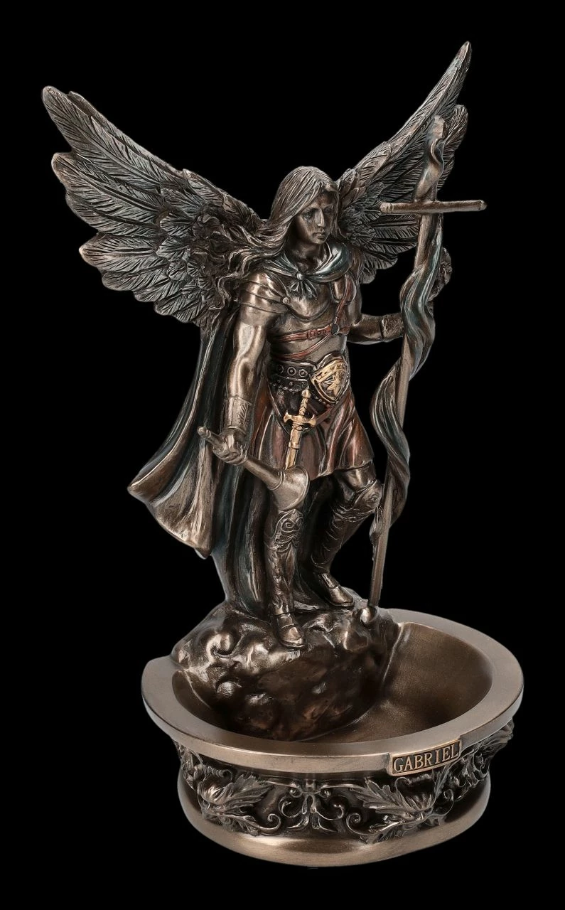 Erzengel Gabriel Mit Weihwasserbecken 4 Erzengel Gabriel Mit Weihwasserbecken – Bild 2